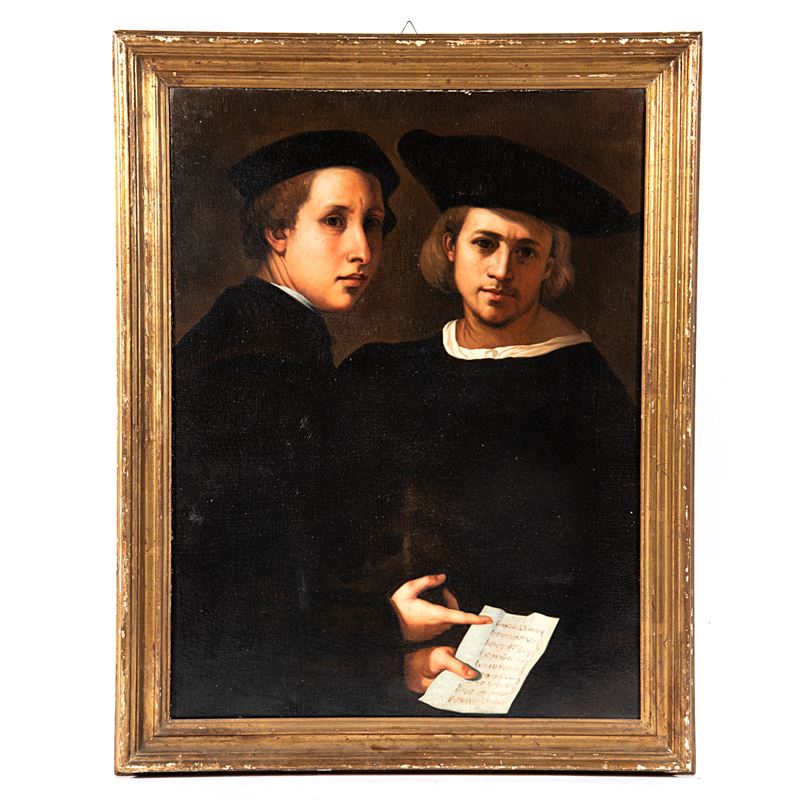 Da Pontormo, Ritratto di due amici, olio su tela