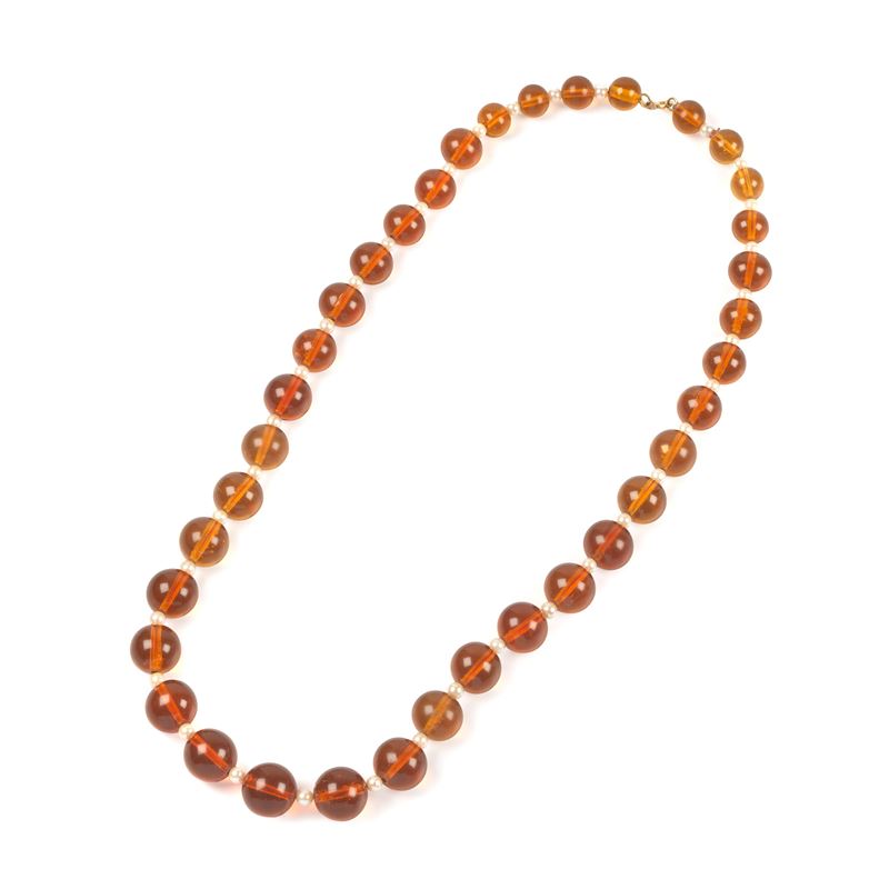 COLLANA DI AMBRA