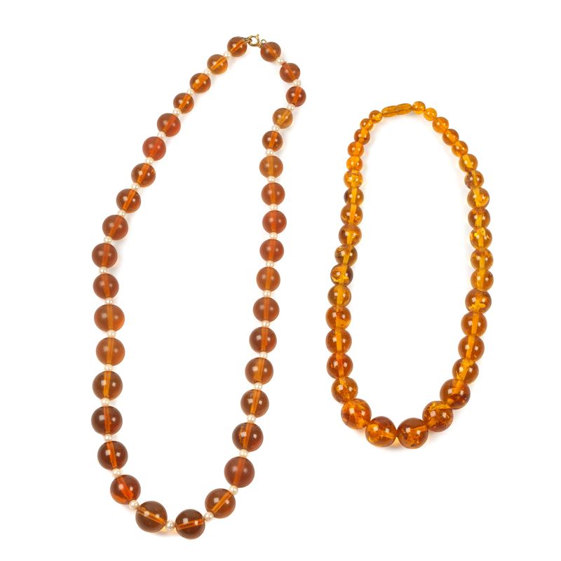 COLLANA DI AMBRA
