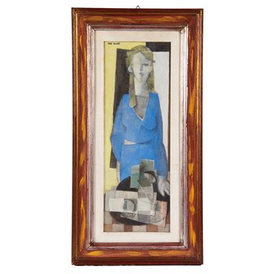 Vieri Vagnetti, Figura femminile, olio su tela