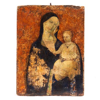 Scuola italiana, Madonna con Bambino