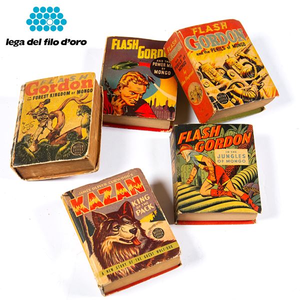 



Cinque Fumetti tascabili in lingua inglese