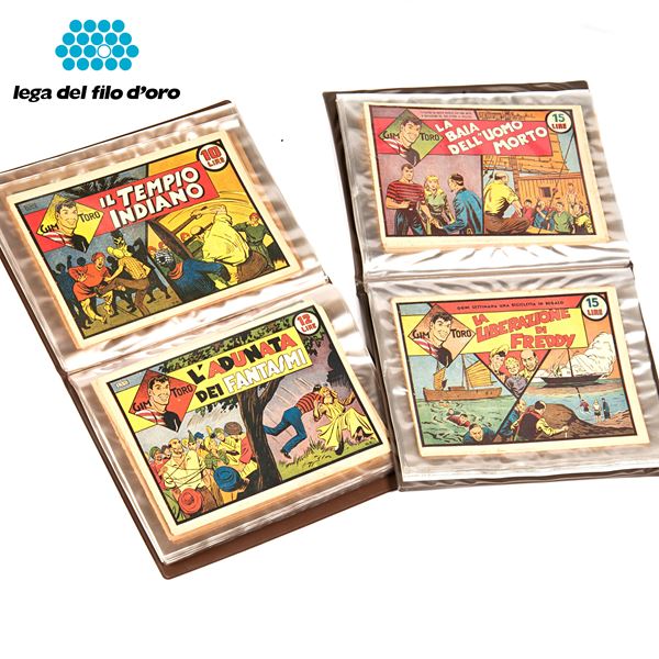 



Serie di 151 copertine dei fumetti di Gim Toro entro album