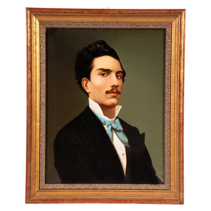 Scuola italiana del XIX secolo, Ritratto di gentiluomo