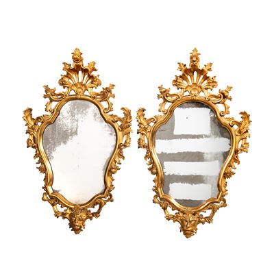 Coppia di Specchiere, Veneto, Sec. XVIII