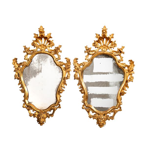 



Coppia di specchiere, Veneto, sec. XVIII