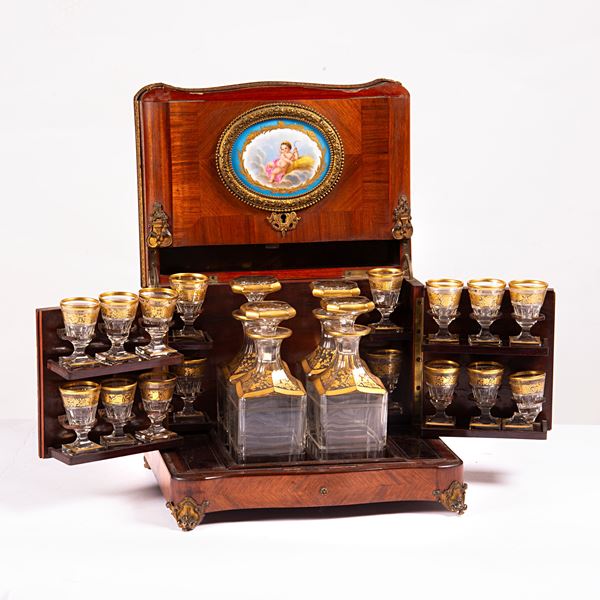 



Scatola da liquore, Francia, sec. XIX