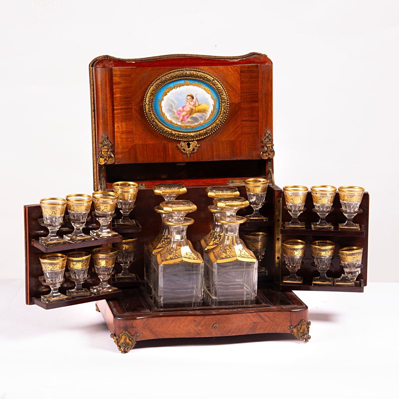 Scatola da Liquore, Francia, Sec. XIX