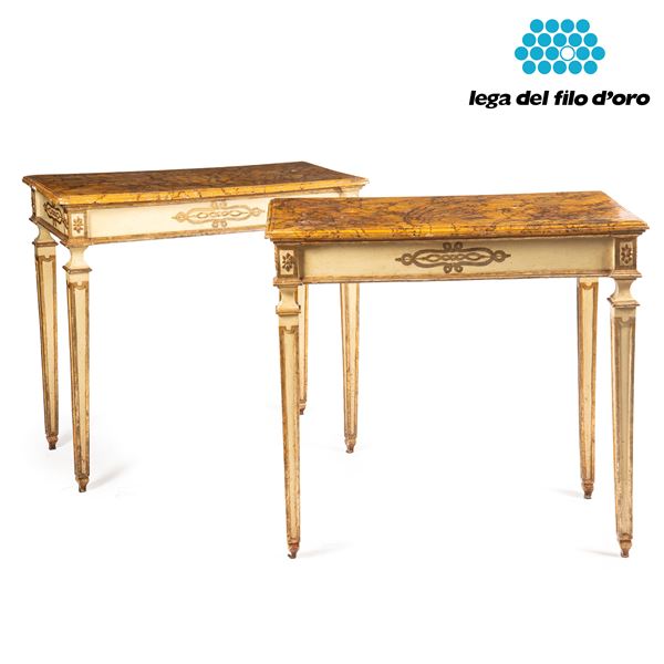 



Coppia di console, Luigi XVI