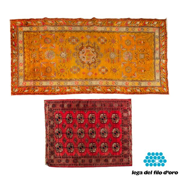 



Tappeto, Turkestan orientale, fine sec. XIX