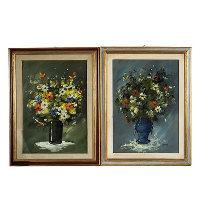 Marcello Gamurro, Vaso con fiori
