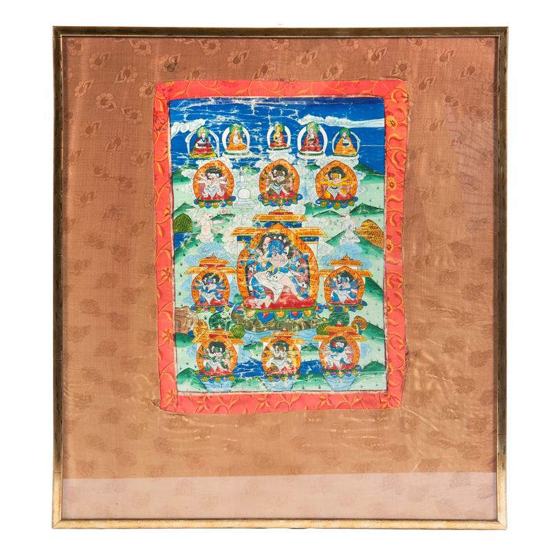 Scuola tibetana, Tanka, inizi sec. XX