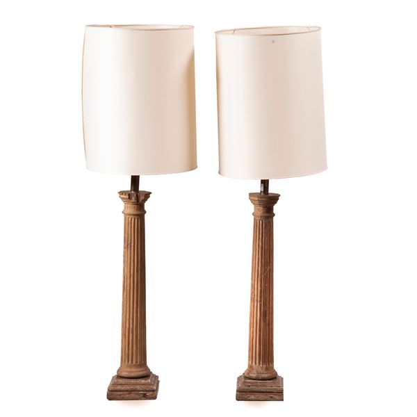 



Coppia di lampade, sec. XX