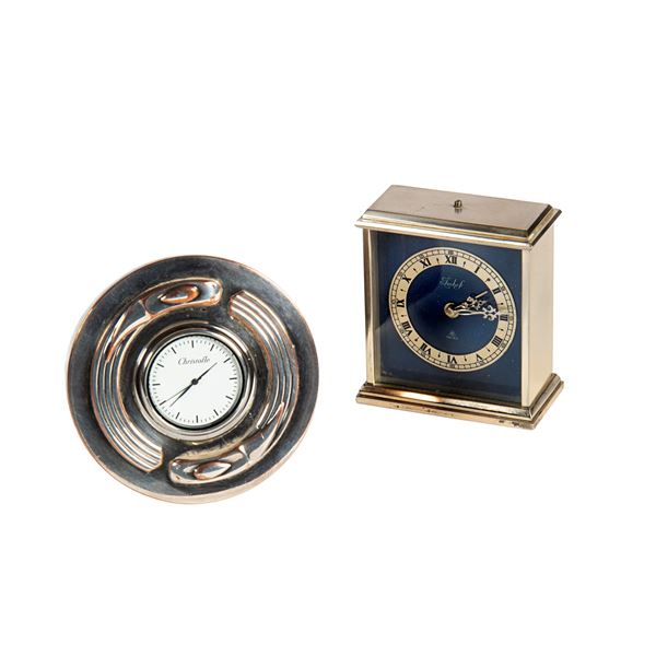 



Orologio da tavolo, Christofle, sec. XX 