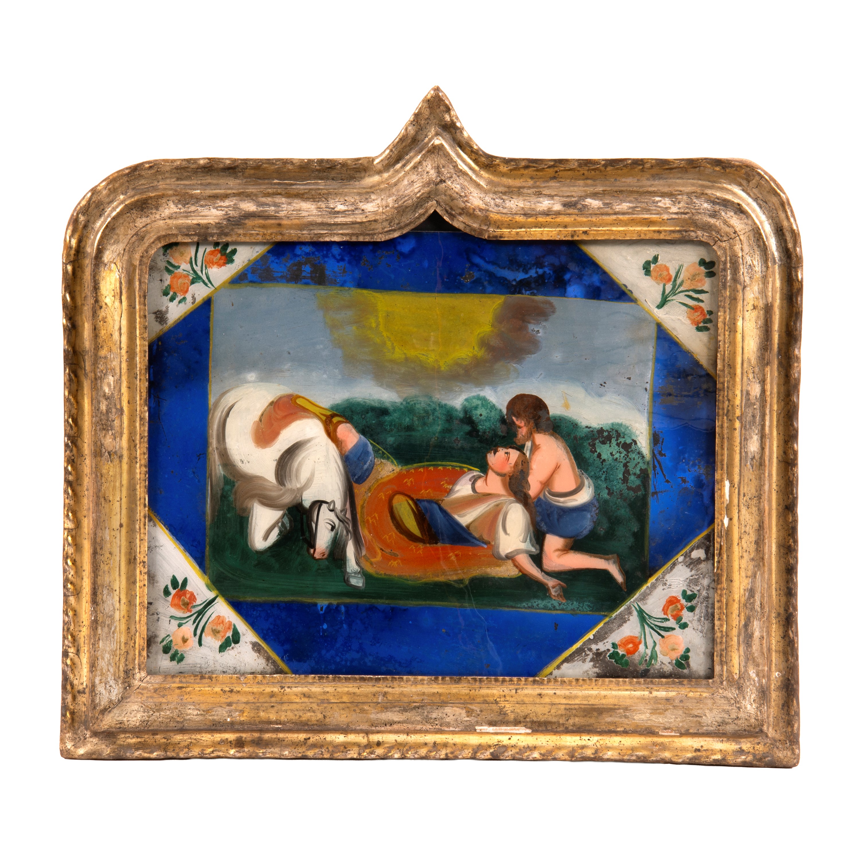 Artista del XIX secolo, Storie sacre: Il buon Samaritano; Il giudizio di Salomone; Adorazione dei...