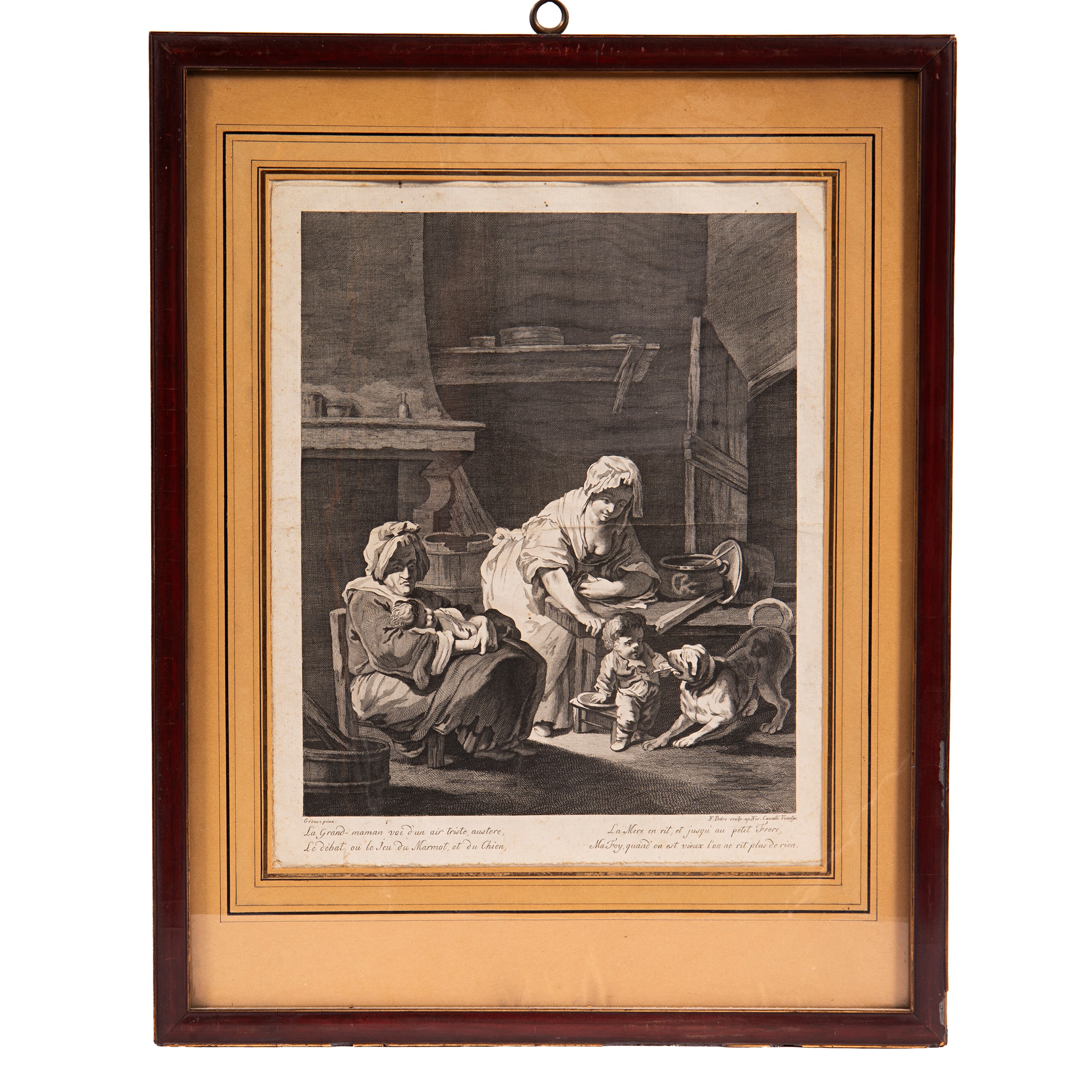Jean Renard, Proverbi – Le gran maman (da Giovanni Battista Piazzetta e Francesco del Pedro; da J...