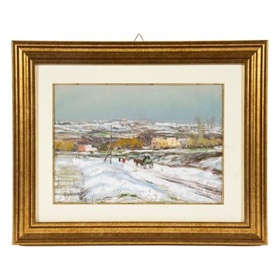Nicola Fabbricatore, Nevicata in campagna