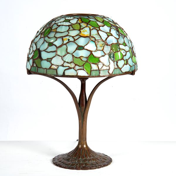 Lampada da tavolo, inizi sec. XX 