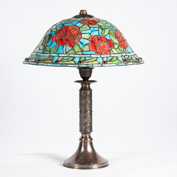 Lampada da tavolo, inizi sec. XX 