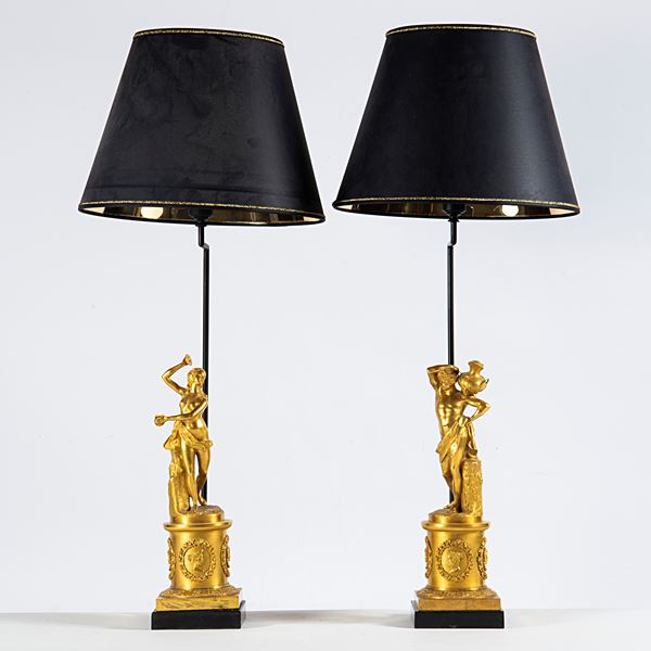 



Coppia di sculture, sec. XIX 