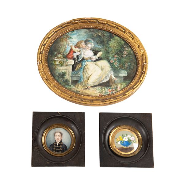 



Lotto composto da tre opere