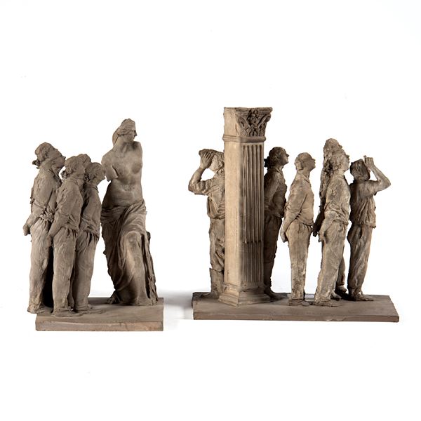 



Due sculture, sec. XX