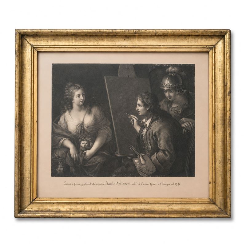 Natale Schiavoni, Apollo che dipinge