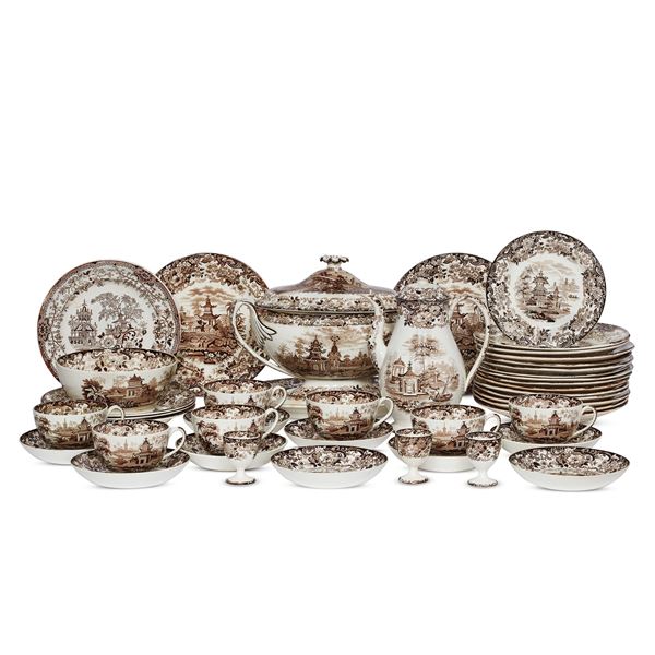 Assortimento da tavola, manifattura Wedgwood, sec. XIX-XX 