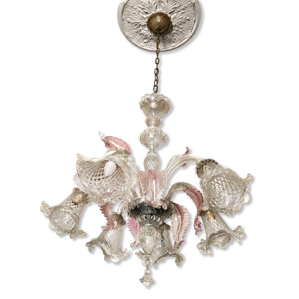 



Lumiera, Murano, inizi sec. XX   - Asta Mobili, arredi e oggetti d'arte - Poggio Bracciolini Casa d'Aste