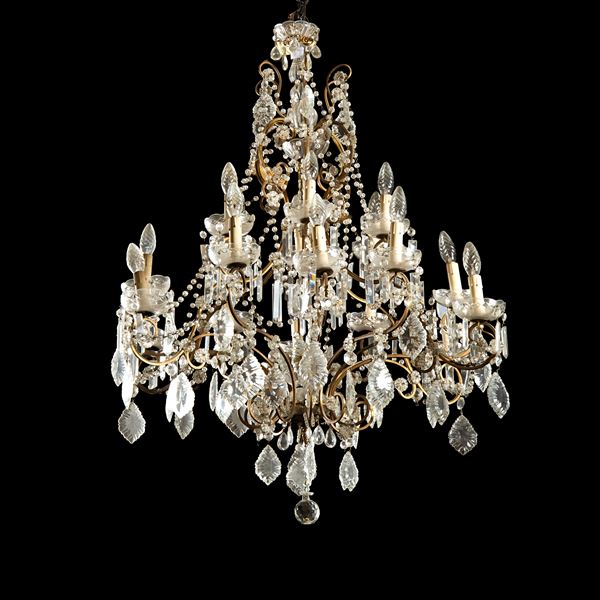 



Lampadario, sec. XX  - Asta Mobili, arredi e oggetti d'arte - Poggio Bracciolini Casa d'Aste