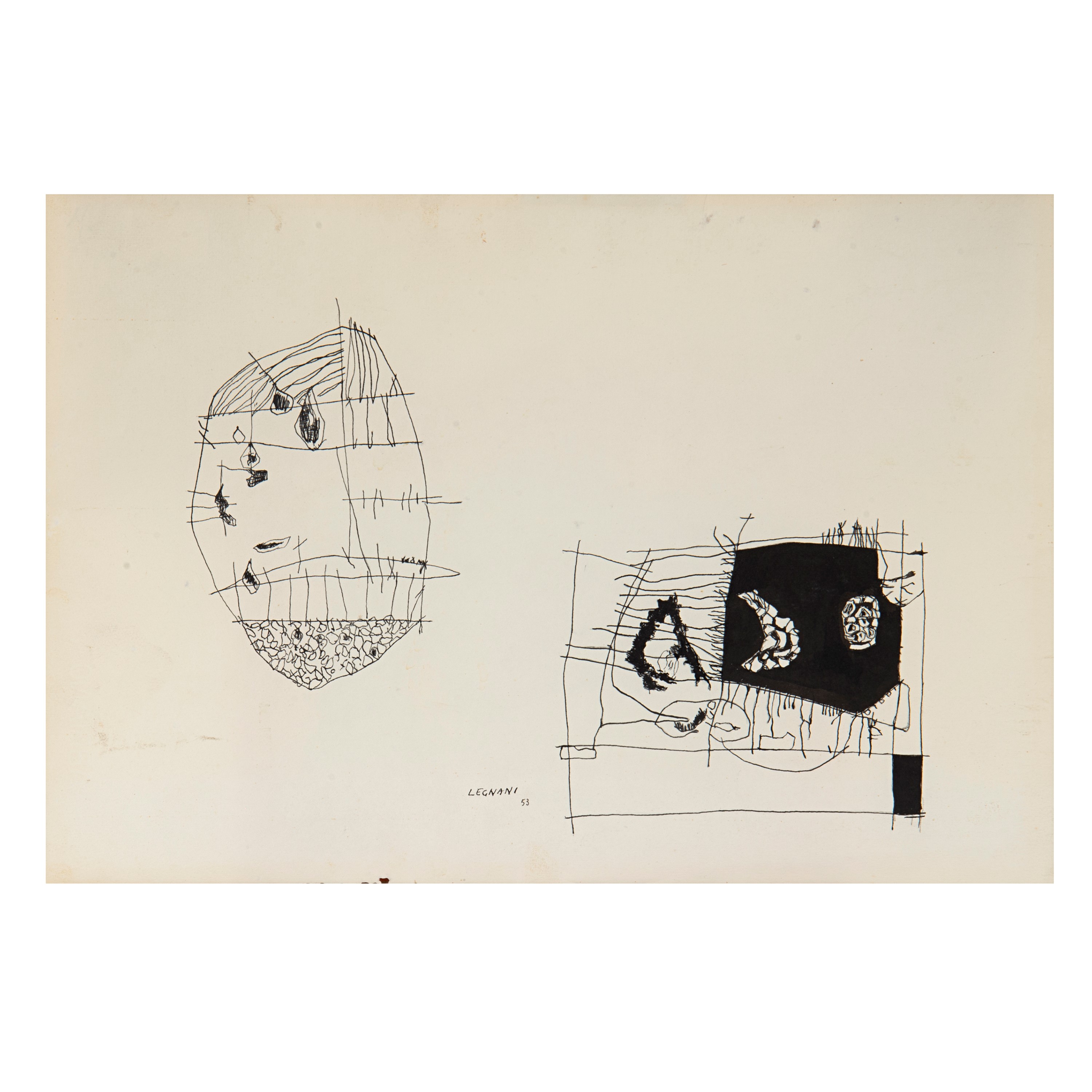Anselmo Legnani, Composizione; Wladimiro Tulli, Astratto