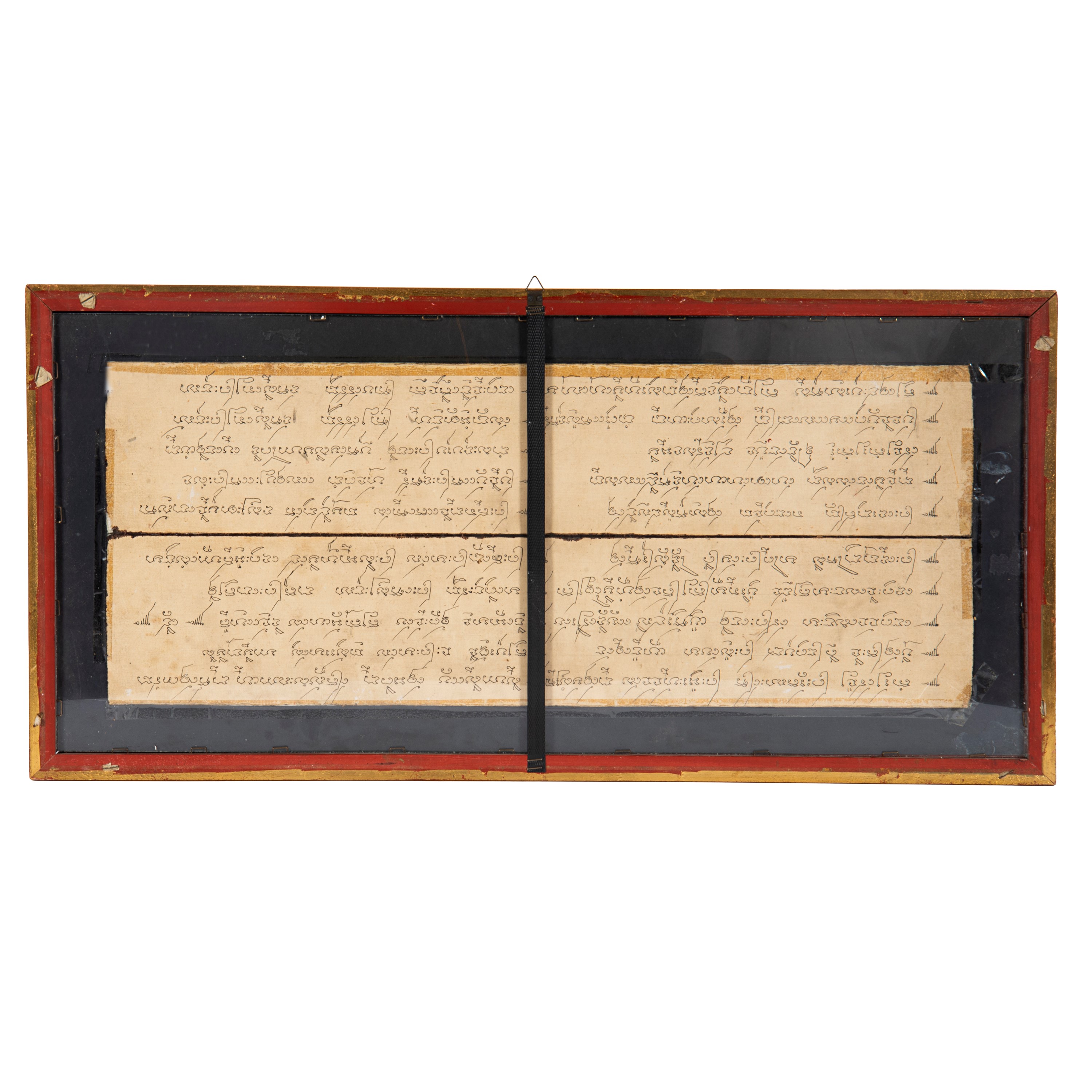 Scuola orientale, Scene di vita, due pannelli pitturati su carta, sec. XX