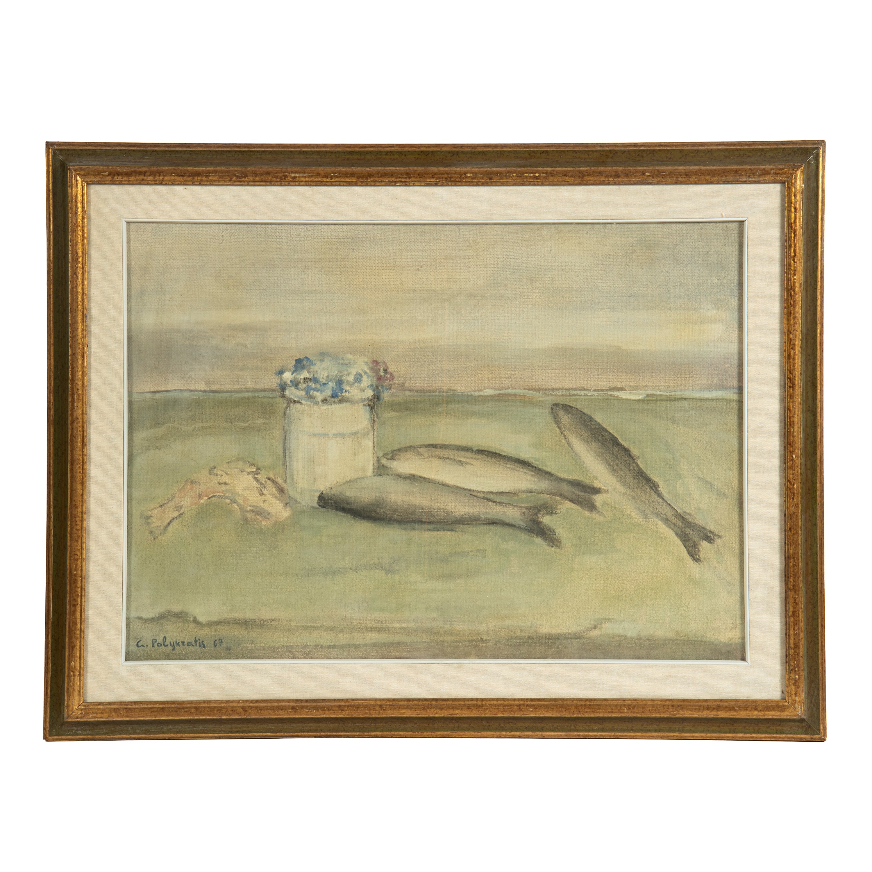 Marcello Boccacci, Villaggio di campagna; Marcello Boccacci, Fiori; Giorgio Polykratis, Natura mo...