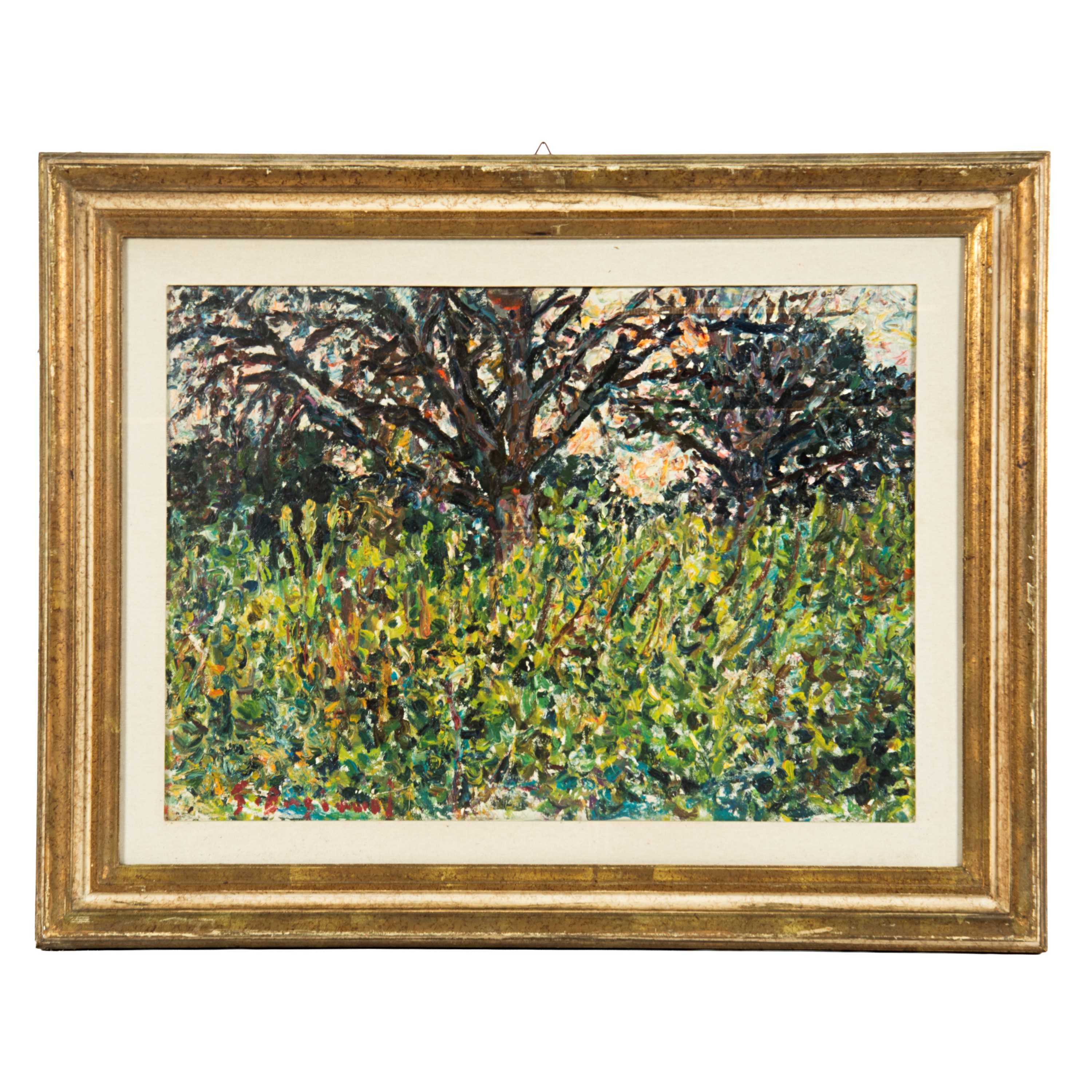 Nomellini, Vaso di fiori; Borgianni, Foresta