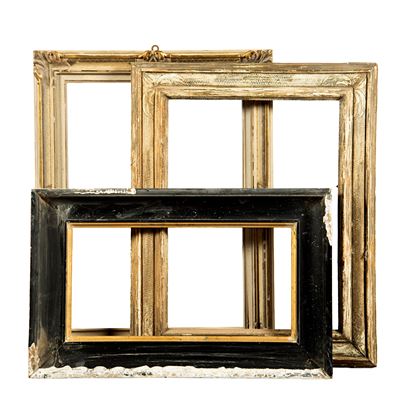 Cornici, legno laccato e intagliato (sec. XIX), 68x84 cm