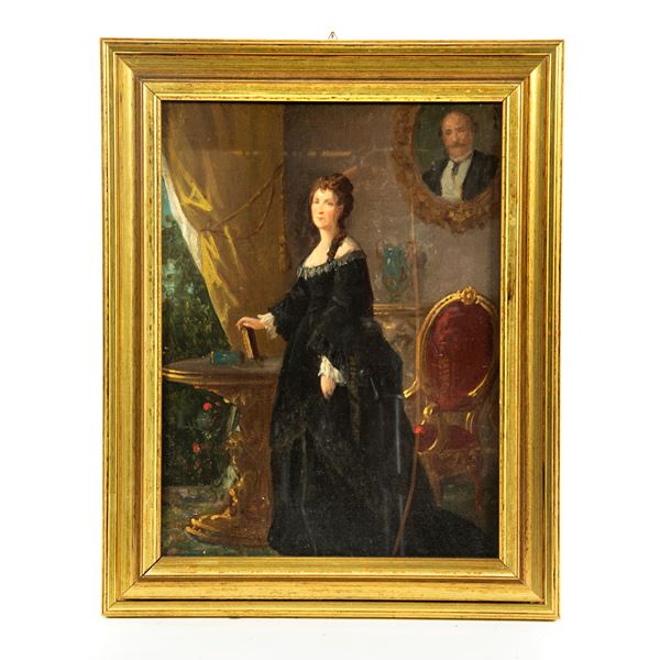 Pittore del sec. XIX  - Asta Dipinti dal XVI al XX secolo - Poggio Bracciolini Casa d'Aste