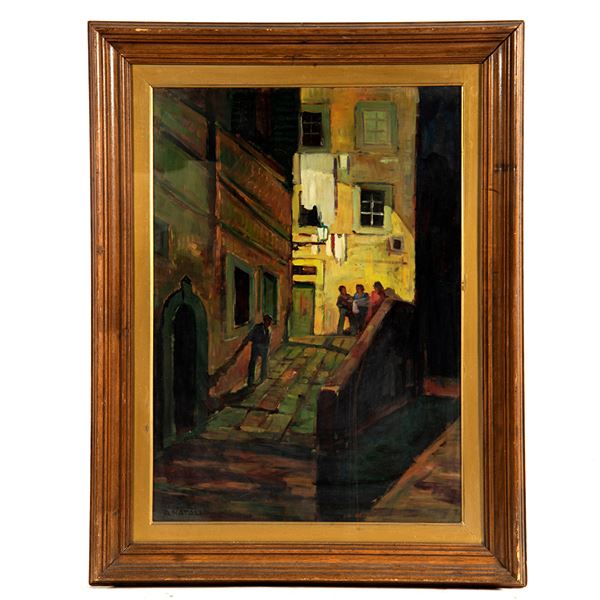 Renato Natali  - Asta Dipinti dal XVI al XX secolo - Poggio Bracciolini Casa d'Aste