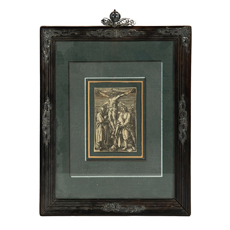 Albrecht Dürer, Crocifissione di Cristo (xilografia su carta)