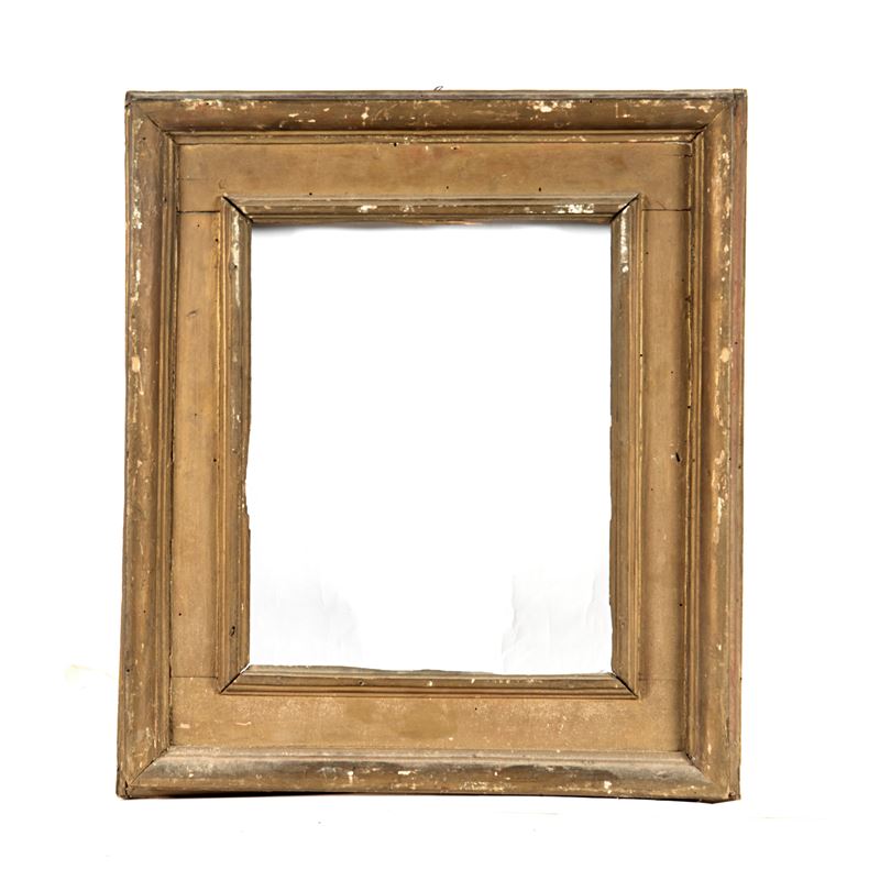 Cornice a cassetta, sec. XVII, in legno