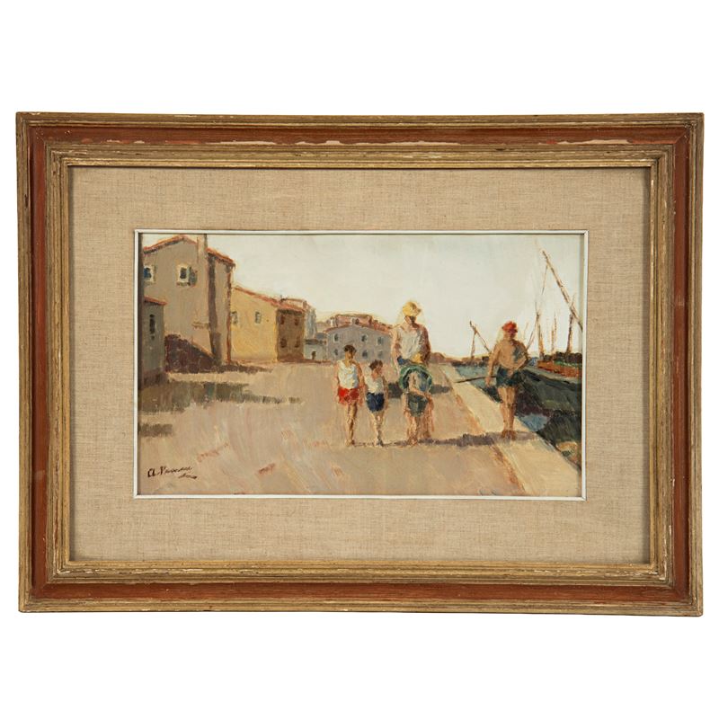 Arturo Panizzi, Figure sul canale
