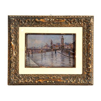 Pittore del XX secolo, Ponte San Trinita a Firenze