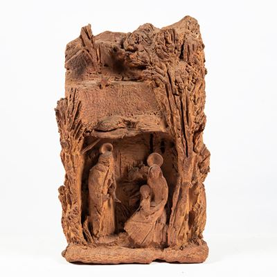 Ugo Lucerni, Natività in terracotta