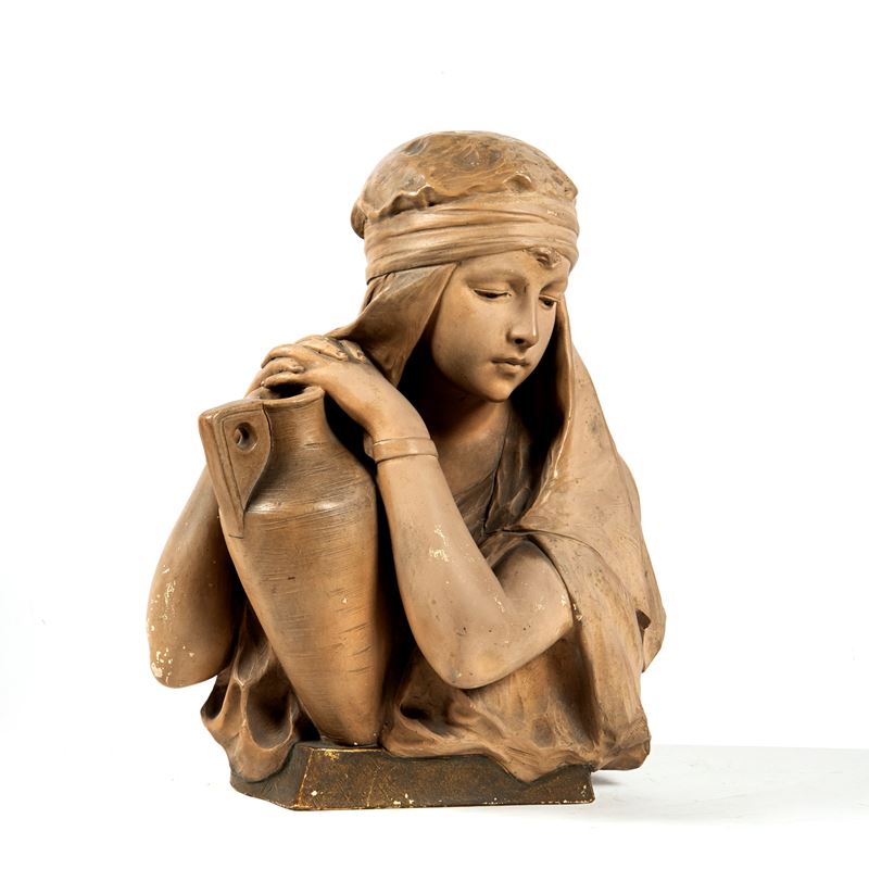 Richard Aurili, Figura femminile con anfora in terracotta