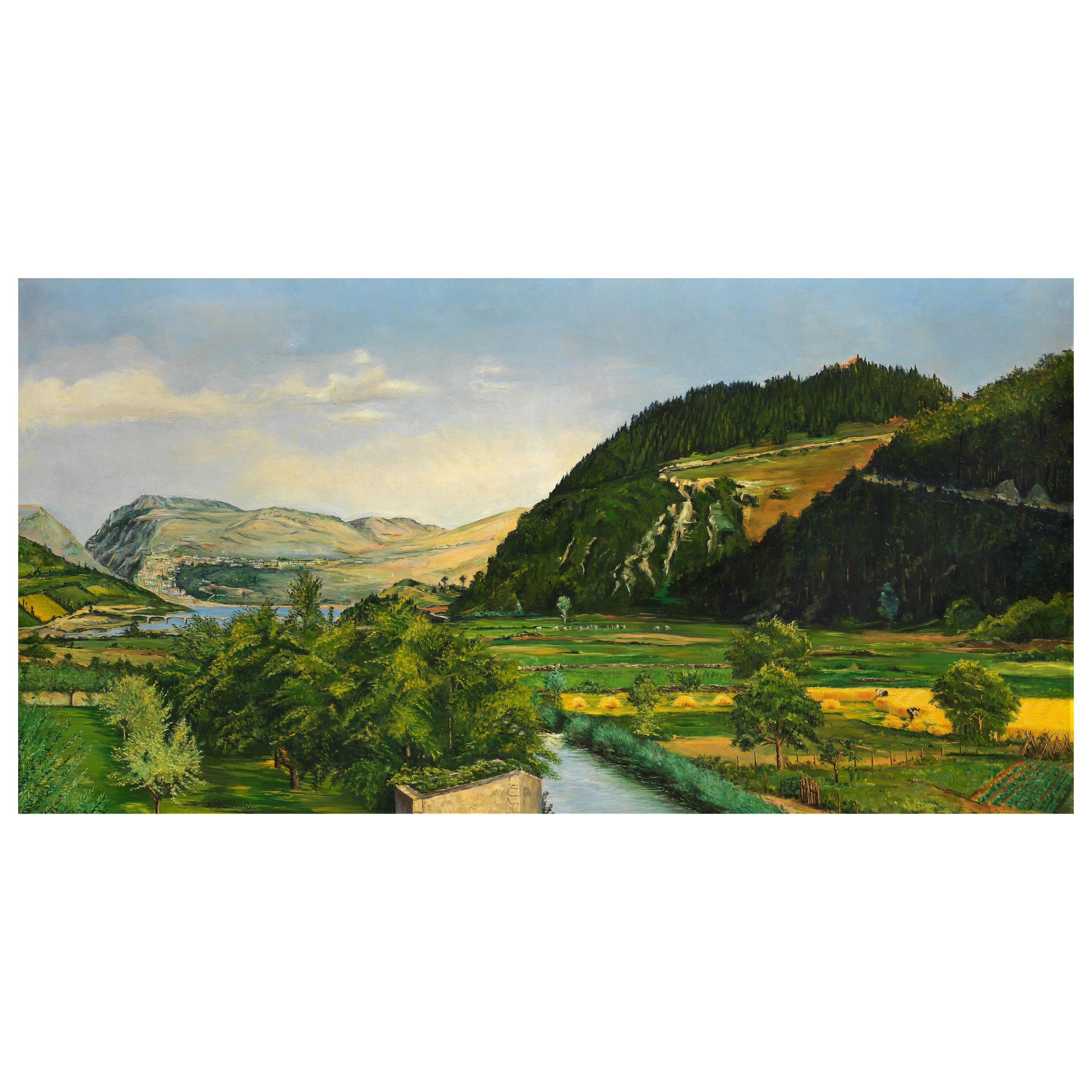 Valeria Pro' Serafini, Lago di Barrea